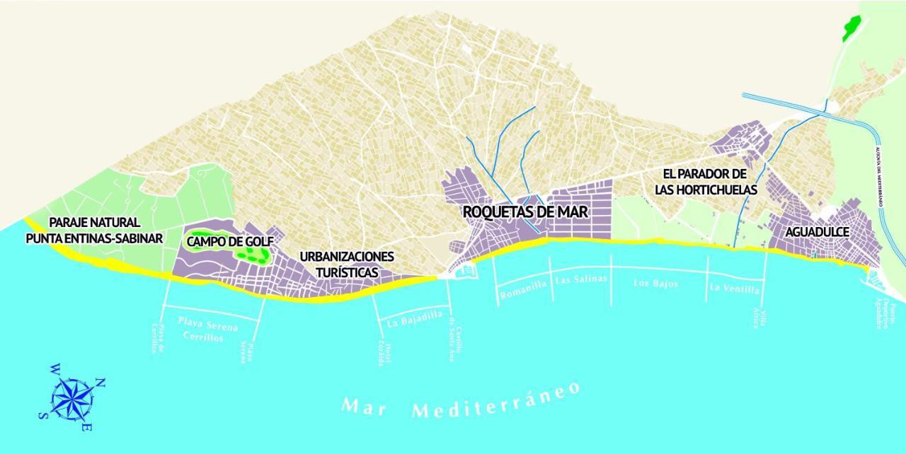 Expoholidays - Apartamentos En Primera Linea Aguadulce  Dış mekan fotoğraf